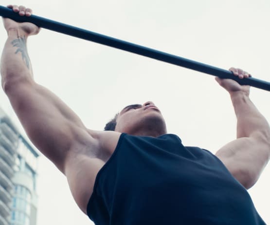 Pull-Ups with Trixoza Gym Bars